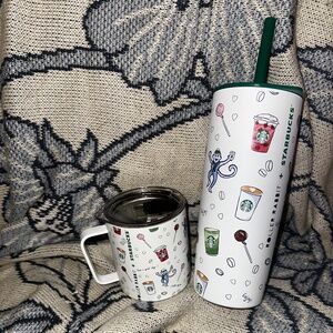 Roller Rabbit X Starbucks Cups 🐒☕️